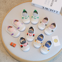 Chaussures de style chaussette pour filles, bébés, tout-petits, princesse, semelle souple, fermeture à boucle, résistantes à l'usure, en maille respirante, de 0 à 3 ans
