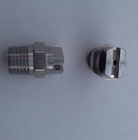 Buse de pulvérisation Eternalspraynozzle MEG1/4 haute pression en acier inoxydable 316SS, outil de lavage de voiture, nouveau jet en V, pulvérisation à jet plat, léger et testé