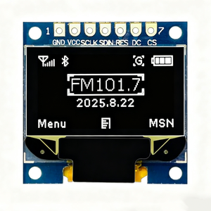 Échantillon gratuit - Module d'affichage OLED 1,3 pouce 128x64 SSD1306 7 broches I2C à montage sur panneau, lumière bleue, compatible avec le protocole IIC - Product Image 4