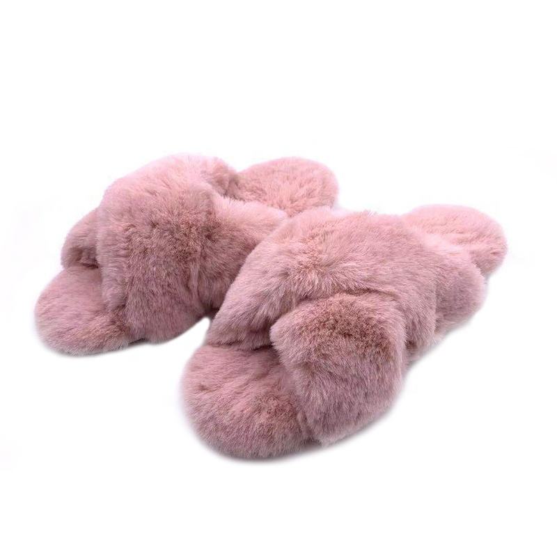 Fashion Warm Faux Fur Pink Fluffy Winter Plush Fuzzy Indoor Home