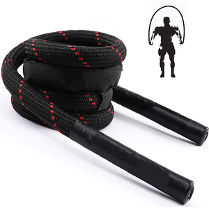 High Quality <strong>Best</strong> Price 25mm 38mm 50mm <strong>Jump</strong> <strong>Rope</strong> Braided Weighted <strong>Jump</strong> <strong>Rope</strong> - Product Image 3