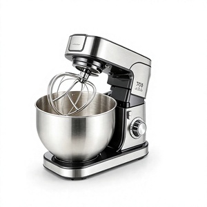 Batidora Eléctrica Multifunción de 7L con Tazón de Acero Inoxidable, Batidora Planetaria de Pedestal para Repostería Casera, Pan y Pasteles - Product Image 1