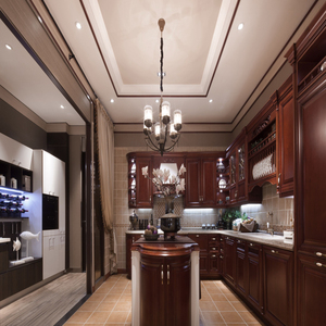 Salle de bain et cuisine en bois massif Style moderne personnalisé pas cher Ensembles de cuisine Armoires tiroirs avec évier et armoires de <span class=keywords><strong>four</strong></span> - Product Image 6
