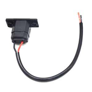 Su misura in PVC nero guaina filo acqua/presa di corrente a iniezione grande spina di ricarica elettrica tre cablaggio elettrico - Product Image 5