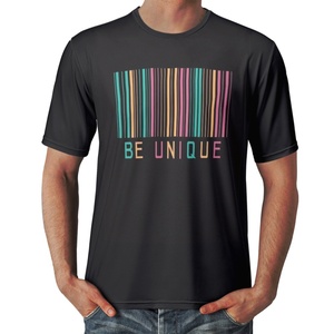 T-shirt en polyester pour homme, à manches courtes, coupe classique, logo sur le devant, impression numérique 3D par sublimation, haute qualité, mode, polyvalent - Product Image 4