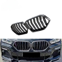 Calandre avant en fibre de carbone sèche pour BMW G06 X6 F96 X6M XDrive40i M Sport SUV 4 portes