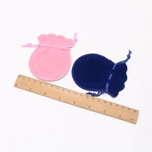 Bolsa de Terciopelo Personalizada de Moda, Bolsa con Cordón, Bolsas de Embalaje para Joyería, Bolsa de Regalo para Boda/Navidad - Product Image 3
