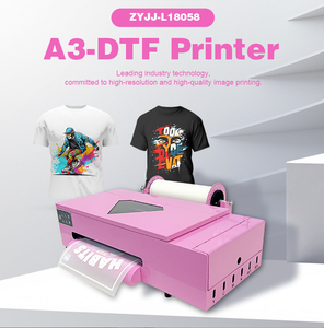 Stampante DTF A3 a 5 Colori con Testina di Stampa <span class=keywords><strong>Epson</strong></span> XP600 |   CMYK+Bianco |   Macchina Professionale per Stampa su Magliette e Indumenti per Centri di Stampa - Product Image 1