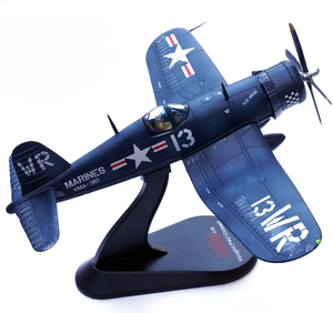 Avión de combate pirata americano 312nd escuadrón de tablero de ajedrez modelo de avión adorno de simulación 1: 72 - Product Image 6