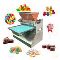 Usine directement de table gelée gommeuse fruits sucre machine à bonbons automatique sucette dure chocolat bonbons déposant machine