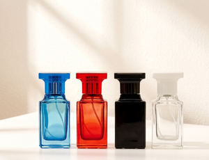 Botella de Vidrio Cuadrada de 50 ml con Pulverizador y Tapa <span class=keywords><strong>Cimp</strong></span> para Envasado de Perfumes - Product Image 1