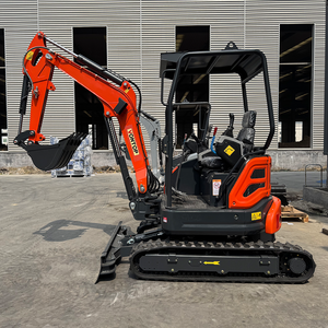 <span class=keywords><strong>Mini</strong></span>-excavatrice à grande cylindrée de 3,5 tonnes, excavatrice à chenilles renforcée, moteur Kubota pour le creusement de canaux d'irrigation agricole - Product Image 2