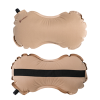 Oreiller de camping gonflable en TPU OEM ODM, oreiller de couchage gonflable, compressible, portable, coussin de voyage pour les voyages en plein air, la sieste au bureau