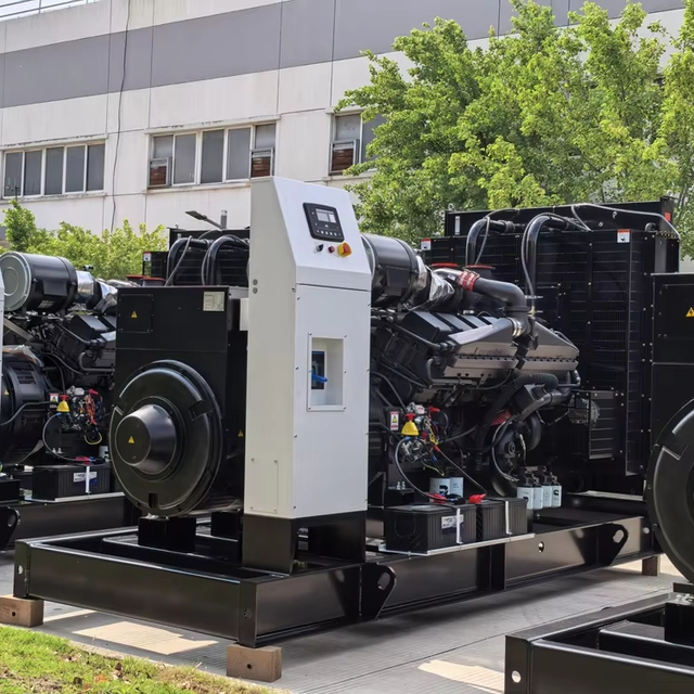 1000KVA 800KW Auto Start Cummins Parkins MITSUBISHI Engine Diesel Emergency Standby Power Generator for Real Estate