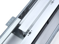 KD Table à manger extensible à usage intensif avec roulement à billes Table Top Leaf Lifting Slide Hardware Salle de bain en acier laminé à froid
