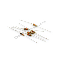 Résistance à film de carbone 100 ohms 300 ohms 100M ohms 1/8W 1/6W 1/4W 1/2W 1W 2W 3W 5W 2W 1/4W