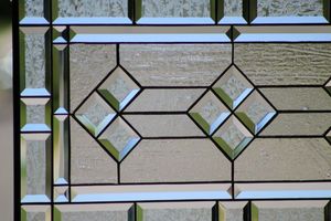 Bên Ngoài Cửa Với Kính Màu Bevel Kính Kính Màu Cửa Sổ Treo Bảng Cho Cây Ngang Cửa Sổ - Product Image 4