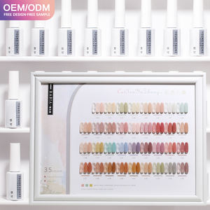 Esmalte de Uñas en Gel UV LED de Diseño, 35 Colores, Textura Cristal Transparente, Larga Duración, No Tóxico, DIY - Product Image 5