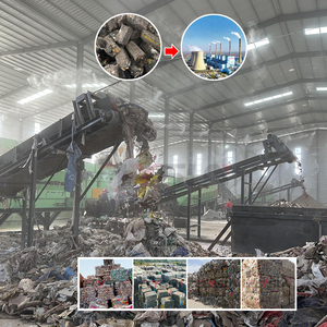 Usine de tri des déchets urbains OEM, machine de séparation des déchets, équipement d'élimination des déchets ménagers - Product Image 1
