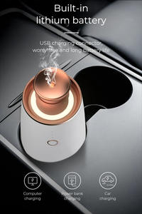 Difusor de aire portátil eléctrico Aceite esencial con batería Construcción de plástico Uso doméstico 1 año de garantía - Product Image 4