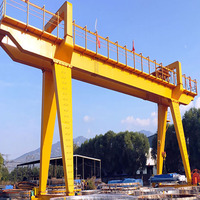 Grue portique à double poutre MG de 42 tonnes résistante aux intempéries pour les opérations de chantier en extérieur