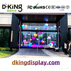 Écran LED flexible transparent pour intérieur, haute transmittance, mur vidéo LED pour vitrine de magasin, publicité sur fenêtre en verre - Product Image 2