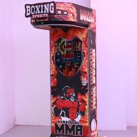 Machine de boxe d'arcade, machine à frapper à pièces, test de force pour centre commercial et salle de jeux