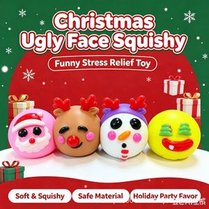Nouveau Cadeau de Noël : Jouet Squishy Visage de Chien Smushers en PU à Rebond Lent – Coffret Cadeau - Product Image 3