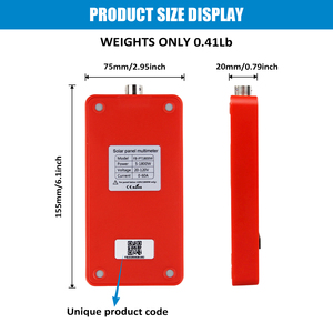 Tragbares LCD-Großbildschirm 1800W Photovoltaik-Panel-Multimeter MPPT Solarpanel-Tester - Product Image 3
