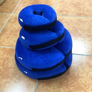 Collier de soutien pour chien en néoprène bleu, coussin de protection pour animaux de compagnie, bouée de voyage pour voiture, bateau, natation - Product Image 6