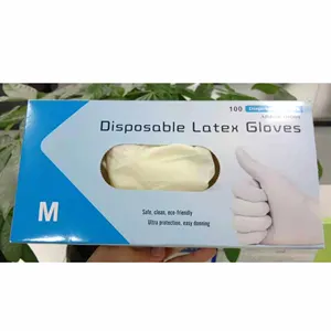 Nitril-Latex handschuhe in Lebensmittel qualität Wieder verwendung von Ansell-Handschuhen Reinigungs handschuh