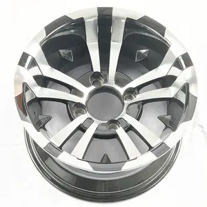 Velg paduan aluminium 12 inci ATV, aksesori velg logam paduan aluminium dan roda ATV untuk Ban 23x9-12 235/30