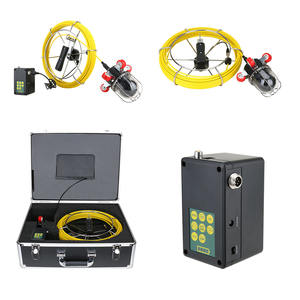 Caméra d'inspection d'égout avec câble en fibre de 165ft/50m, caméra de tuyau LCD <span class=keywords><strong>DEPSTECH</strong></span> 9 "avec lumières, caméra de tuyau de vidange étanche à inclinaison panoramique - Product Image 6