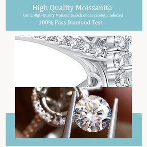 Bague de fiançailles ovale pour femme à bas prix D blanc GRA Moissanite diamant et plaqué or S925 argent Design populaire bague Moissanite - Product Image 5