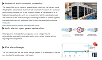 Système de climatisation multi-split VRF EK sans conduit pour hôtel, bureau, villa, climatisation commerciale