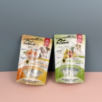 Sachet Doypack PE Écologique Réutilisable avec Fermeture Zip, Scellable à Chaud, pour Aliments pour Chiens et Chats, Impression Personnalisée, Qualité Alimentaire, pour Chips de Pommes de Terre