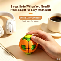 Balle anti-stress rotative en plastique à emboîtement pour le divertissement et la décompression des doigts - Vente en gros