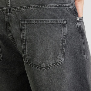 Jean en denim déchiré délavé clair pour homme, taille mi-haute, extensible, style streetwear décontracté, fournisseur en gros, commande en gros - Product Image 4