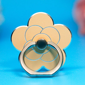 Anillo de Soporte para Teléfono Móvil con Acabado de Espejo de Lujo y Lazo Decorativo, Soporte Giratorio de Metal para Teléfono - Product Image 3