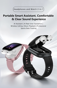Nuevo <span class=keywords><strong>Reloj</strong></span> <span class=keywords><strong>Inteligente</strong></span> 2 en 1 con Auriculares TWS, Traducción por IA, Control de Música y Deportes, <span class=keywords><strong>Pulsera</strong></span> <span class=keywords><strong>Inteligente</strong></span> de Moda - Product Image 4