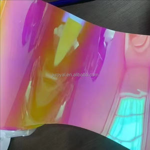 Rotolo di pellicola iridescente arcobaleno Mylar da 22 micron per un look splendido nel design artistico - Product Image 6