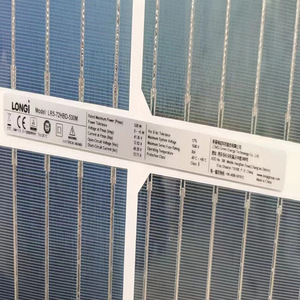 Panel Solar Monocristalino Bifacial Liri A de 535w, 182mmx182mm, Módulo Fotovoltaico de Doble Vidrio - Product Image 4
