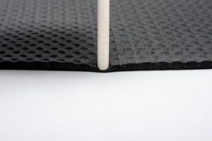 Alfombrilla Protectora Gruesa Compatible para Entrenamiento en Interiores, para Pisos de Madera, Alfombras, Equipo de Gimnasio, Bicicletas Estáticas, Color Negro - Product Image 3