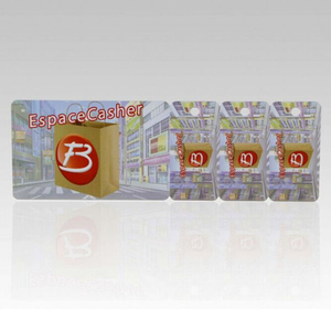 คอมโบพวงกุญแจบัตรพลาสติกสำหรับป้ายบาร์โค้ดพวงกุญแจพวงกุญแจ - Product Image 4