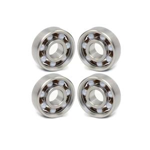 Hochgeschwindigkeits-Hybrid-Keramik kugellager Si3N4 6206 Robuster Edelstahl Schwarzer Nylon käfig Präzision P5/P4/P6 Maschinen reparatur - Product Image 1