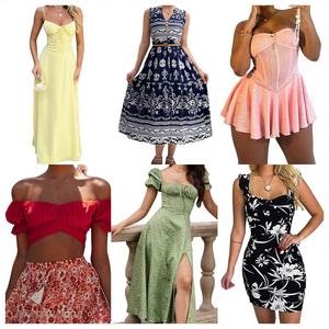 Lotes al por mayor de ropa de marca usada de moda, mezcla de materiales, Gz Ershou, vestidos sexys y curvilíneos para mujer, envío aleatorio desde China - Product Image 4
