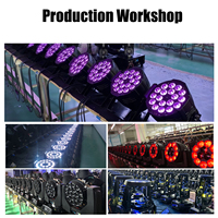 Projecteur de scène 300W à effet blinder, ton doré, RGBWL 5-en-1, avec fonctions stroboscopique et de gradation, pour DJ, discothèque, soirée, club, professionnel, vente en gros