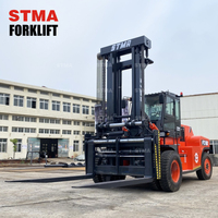 Chariot élévateur à fourche STMA Big Fork Lift 18 tonnes 18T, robuste, à moteur thermique, pour la logistique et le levage de conteneurs portuaires