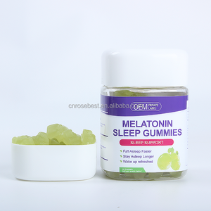 กลัมมี่5มก. เมลาโทนินช่วยในการนอนหลับช่วยให้นอนหลับมีความแข็งแรงสูงสุดฉลากตามต้องการ - Product Image 1