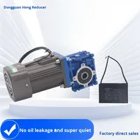 Moteur à engrenages à courant alternatif monophasé RV030/RV040/RV050/RV063 Turbine à vis sans fin Régulation de la vitesse 40W/60W/120W/25W